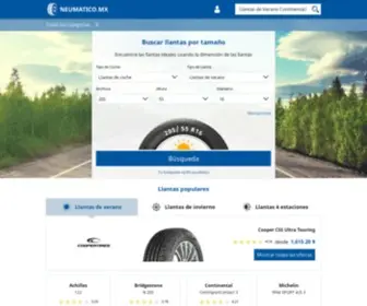 Neumatico.mx(Comparación) Screenshot