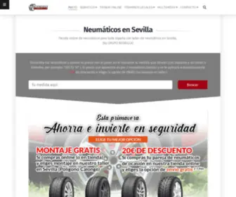 Neumaticoscalonge.com(Neumáticos en Sevilla ◁) Screenshot