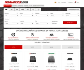 Neumaticoslider.es(Neumáticos baratos) Screenshot