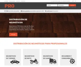Neumaticospro.com(Neumáticos PRO) Screenshot