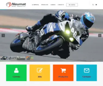 Neumatmotos.com.ar(Neumat Motos SRL) Screenshot