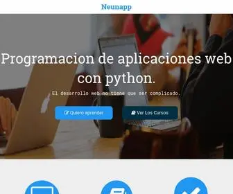 Neunapp.com(Programacion web con Python y Javascript) Screenshot