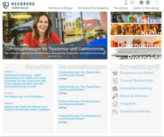 NeunburgVormwald.de(Neunburg vorm wald) Screenshot