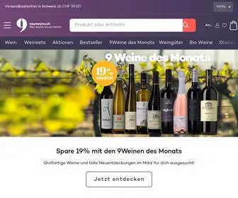 Neunweine.ch(9Weine) Screenshot