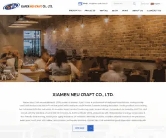 Neupanels.com(XIAMEN NEU CRAFT) Screenshot