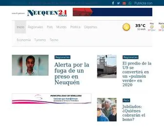 Neuquen24Horas.com(Neuquén 24 Horas) Screenshot
