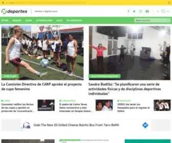 Neuquendeportes.com.ar(Neuquén Deportes) Screenshot
