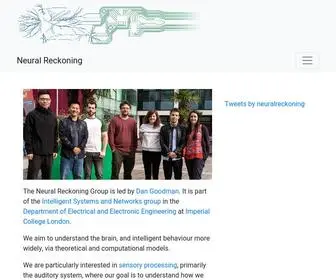 Neural-Reckoning.org(Neural Reckoning Group) Screenshot