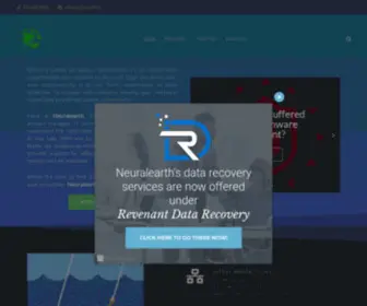 Neuralearth.io(Managed IT Security Services) Screenshot