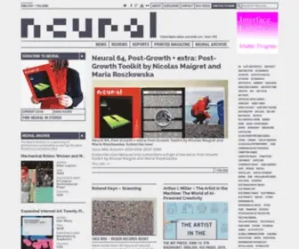 Neural.it(Critical digital culture and media arts) Screenshot