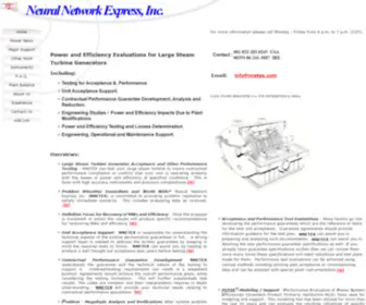 Neuralnetworkexpressinc.com(Large Steam Turbine Generator Testing And Analysis) Screenshot