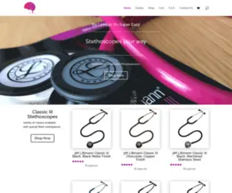 Neuro-Clix.com(Stethoscopes to suit your style) Screenshot