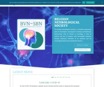 Neuro.be(Belgian Neurological Society) Screenshot