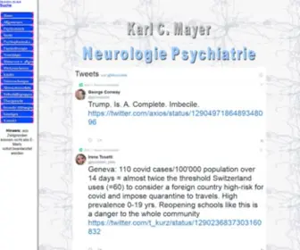 Neuro24.de(Karl Mayer Neurologie Psychiatrie Heidelberg) Screenshot