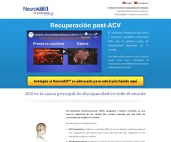 Neuroaidacv.com(Recupere Tras el Derrame) Screenshot