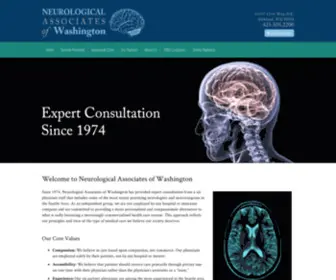 Neuroassociates.us(Neurological Associates of Washington) Screenshot