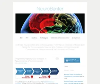 Neurobanter.com(All things neuroscience and consciousness) Screenshot