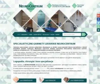 Neurocentrum-Wadowice.pl(Rehabilitacja) Screenshot