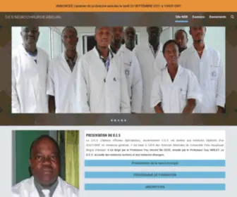 Neurochirurgie-CI.org(D.E.S NEUROCHIRURGIE ABIDJAN) Screenshot