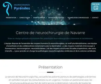 Neurochirurgie-Pau.com(Neurochirurgiens Pau) Screenshot