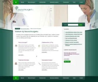 Neurochirurgie4U.be(Neurochirurgie Limburg) Screenshot