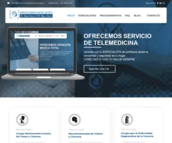 Neurocirujanoquito.com(Neurocirujanos Quito) Screenshot