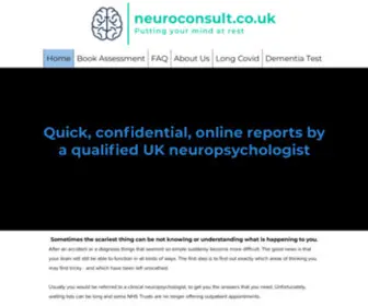 Neuroconsult.co.uk(Neuroconsultのお昼寝ブログ) Screenshot