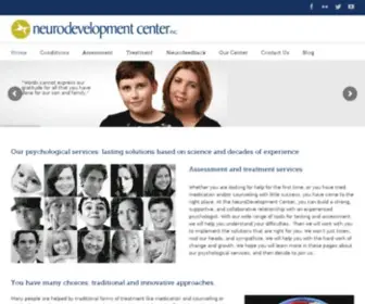 Neurodevelopmentcenter.com(The NeuroDevelopment Center) Screenshot