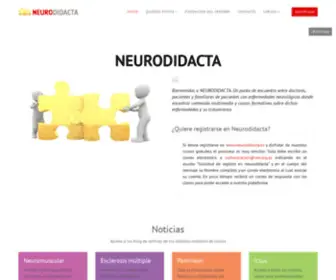 Neurodidacta.es(Enfermedades neurológicas) Screenshot