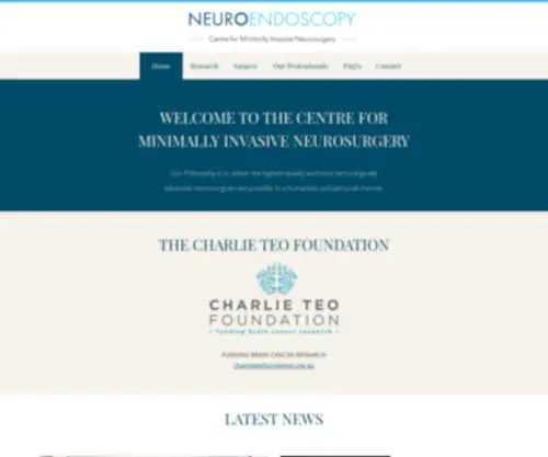 Neuroendoscopy.info(Neuroendoscopy Home) Screenshot