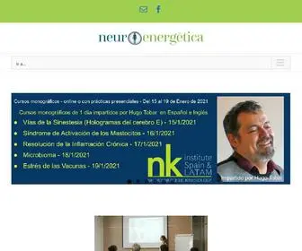 Neuroenergetica.com(Kinesiología) Screenshot