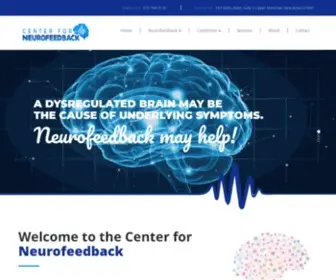 Neurofeedbacknj.com(Center for neurofeedback) Screenshot