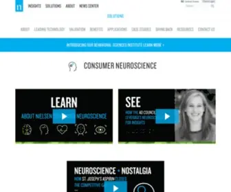 Neurofocus.com(Neuromarketing) Screenshot