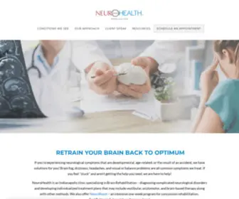 Neurohealthservices.com(NeuroHealth Services Indianapolis) Screenshot