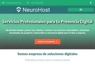 Neurohost.net(Servicios Profesionales para tu Presencia Digital 2021) Screenshot