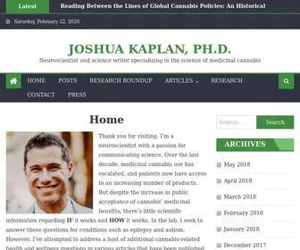 Neurokaplan.com(Josh Kaplan) Screenshot