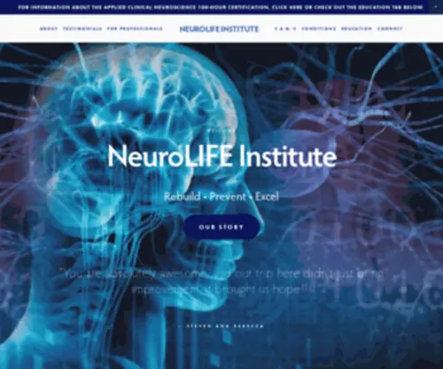 Neurolifeinstitute.com(Neurolifeinstitute) Screenshot