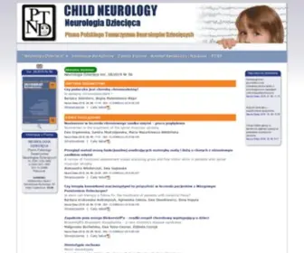 Neurologia-Dziecieca.pl(Child Neurology) Screenshot