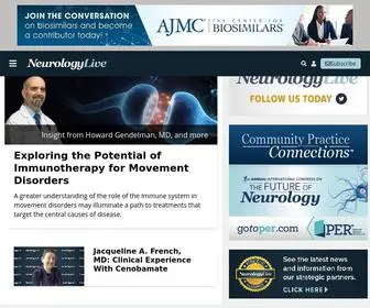 Neurologylive.com(Neurology) Screenshot