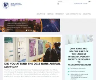 Neuromodulation.org(Joomla) Screenshot