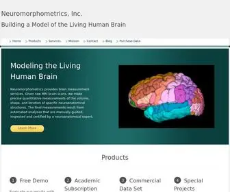 Neuromorphometrics.com(Neuromorphometrics, Inc) Screenshot