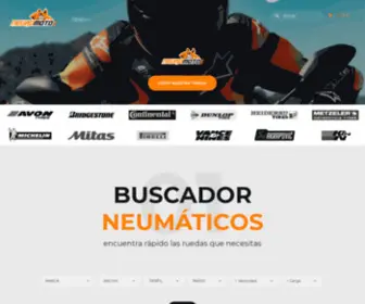 Neuromoto.es(Neumáticos de moto en toda España con los mejores precios) Screenshot