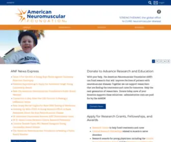 Neuromuscularfoundation.org(American Neuromuscular Foundation) Screenshot