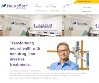 Neuronetics.com(About Us) Screenshot