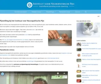 Neuropathie.nu(Instituut voor Neuropathische Pijn) Screenshot