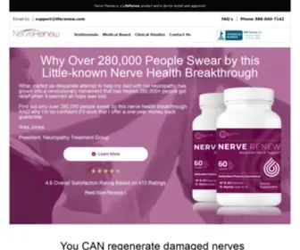 Neuropathytreatmentgroup.com(Nerve Renew) Screenshot