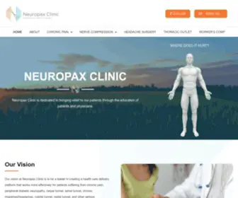 Neuropaxclinic.com(Neuropax Clinic) Screenshot