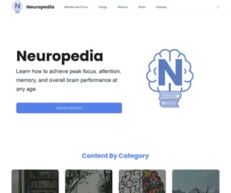 Neuropedia.com(Home) Screenshot