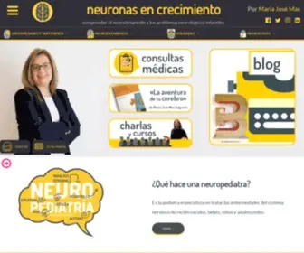 Neuropediatra.org(La neuropediatría por una neuropediatra: problemas neurológicos de la infancia (por mj mas)) Screenshot