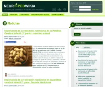 Neuropedwikia.es Screenshot